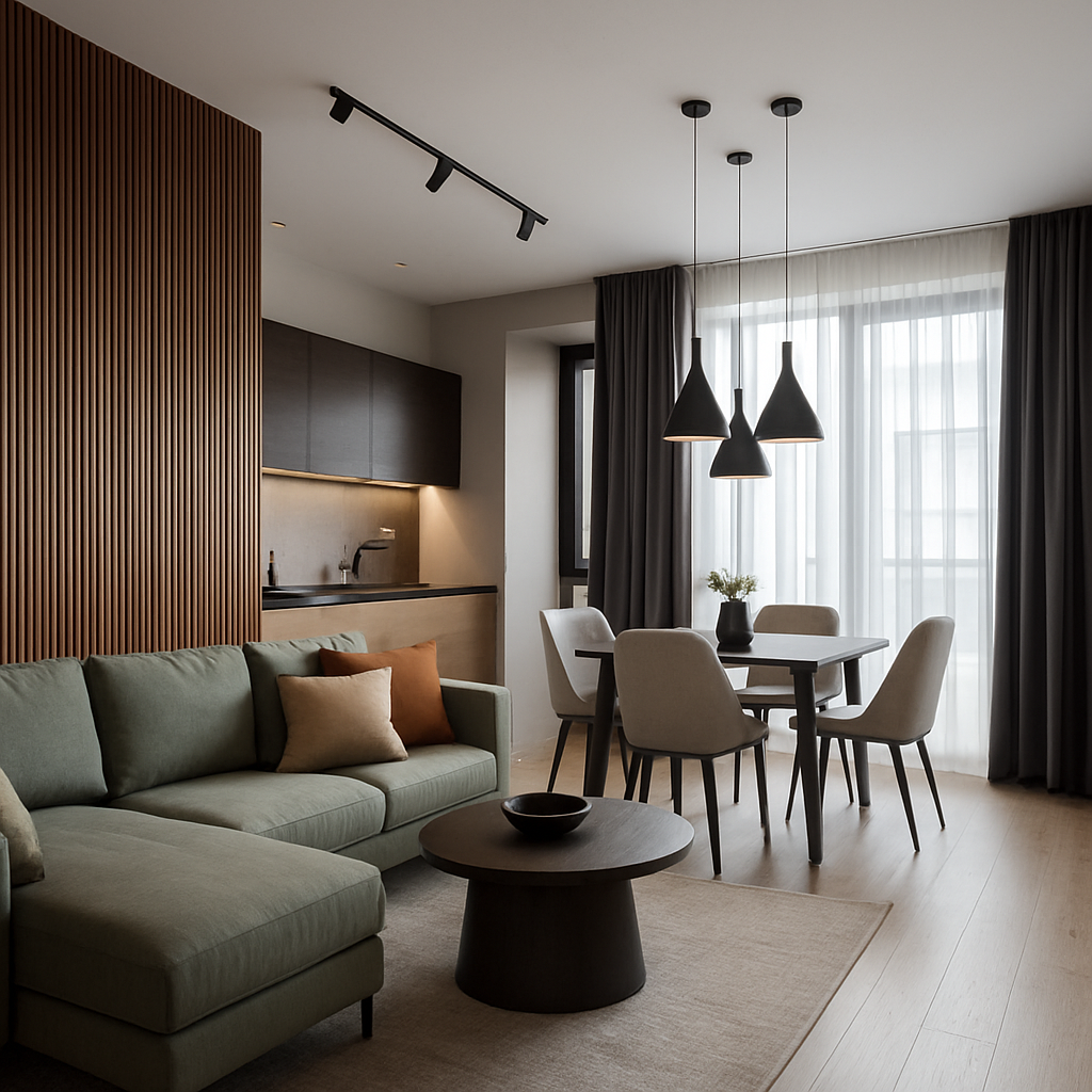 Дизайнерский ремонт под ключ