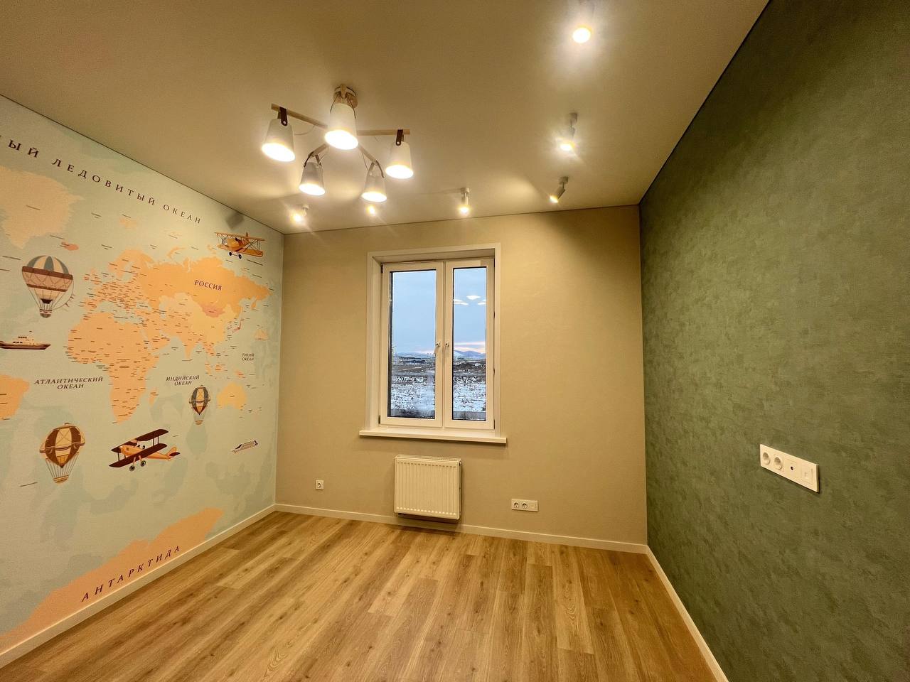 Трехкомнатная квартира 106 м2